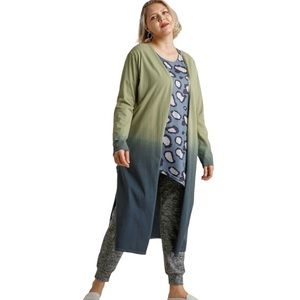 NWT Ombré Open Front Kimono Cardigan with tags size 1x